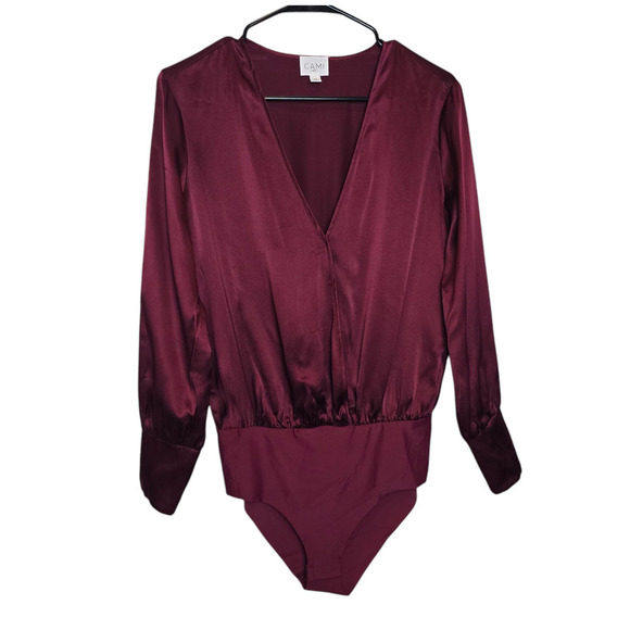 CAMI NYC The Allison Bodysuit in Cherry Red size xs - Picture 1 of 7